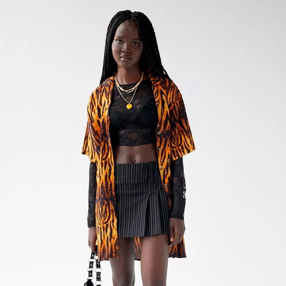Urban Outfitters Dresses & Skirts - Urban Outfitters Dean Printed Shirt Dress NWT Size XS